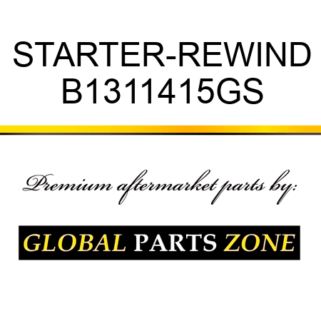 STARTER-REWIND B1311415GS