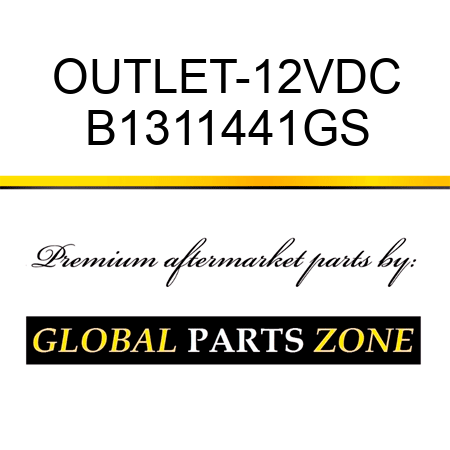 OUTLET-12VDC B1311441GS