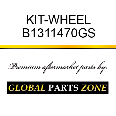 KIT-WHEEL B1311470GS