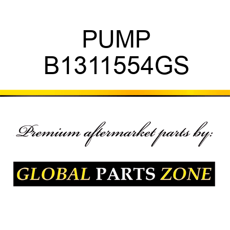 PUMP B1311554GS