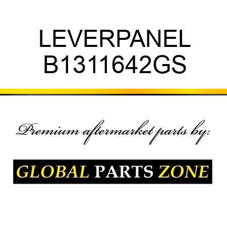 LEVERPANEL B1311642GS