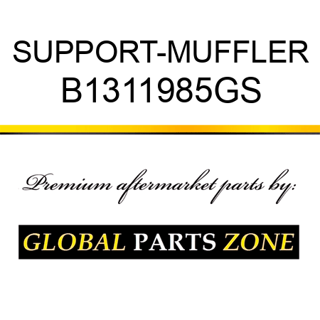 SUPPORT-MUFFLER B1311985GS