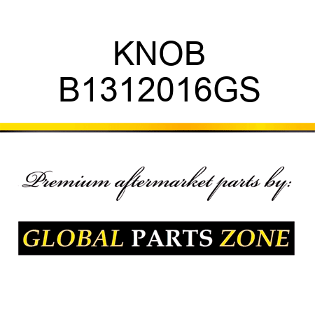 KNOB B1312016GS