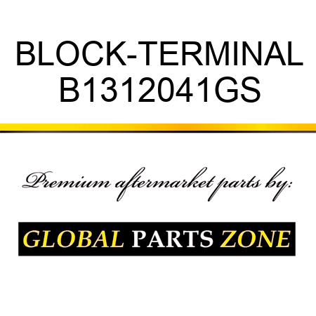 BLOCK-TERMINAL B1312041GS