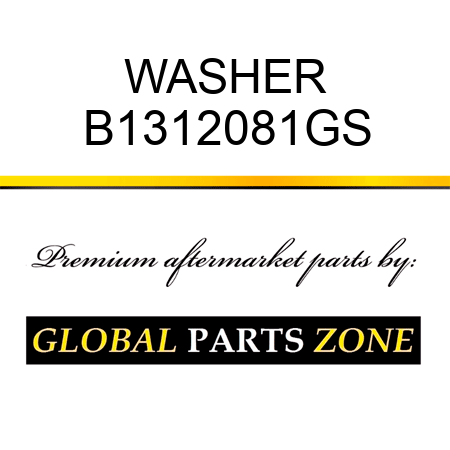 WASHER B1312081GS