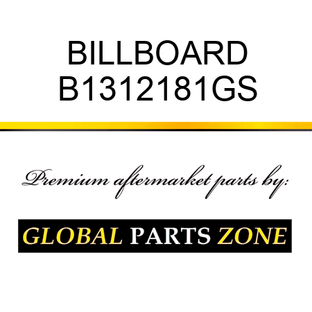 BILLBOARD B1312181GS