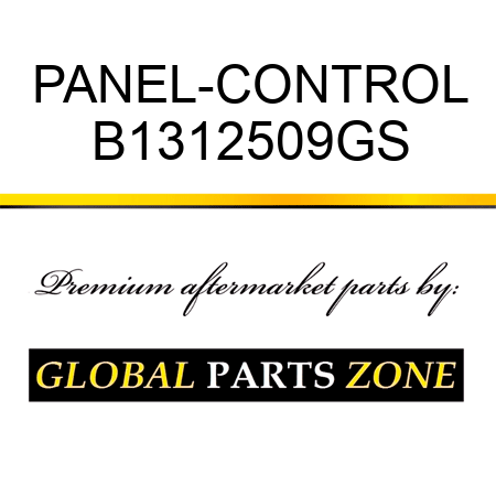 PANEL-CONTROL B1312509GS