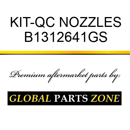 KIT-QC NOZZLES B1312641GS