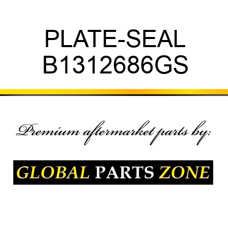 PLATE-SEAL B1312686GS