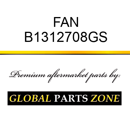 FAN B1312708GS