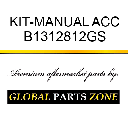 KIT-MANUAL ACC B1312812GS