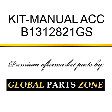 KIT-MANUAL ACC B1312821GS