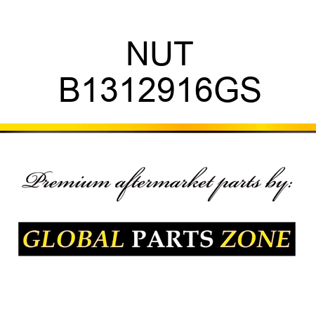 NUT B1312916GS