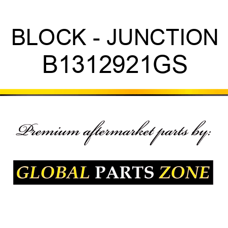 BLOCK - JUNCTION B1312921GS