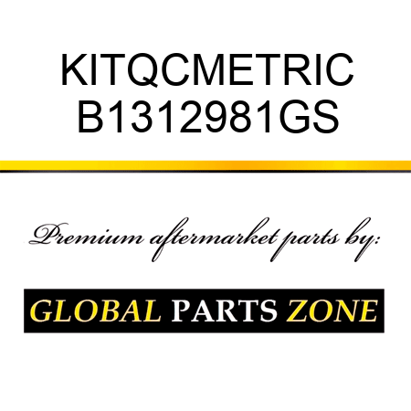 KITQCMETRIC B1312981GS