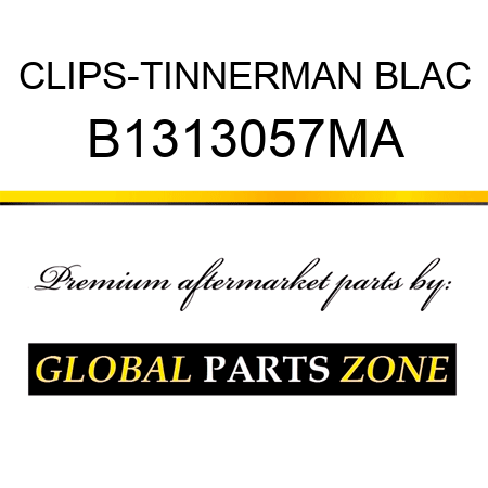 CLIPS-TINNERMAN BLAC B1313057MA