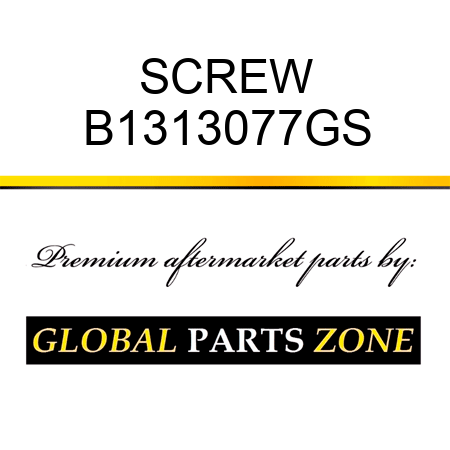 SCREW B1313077GS