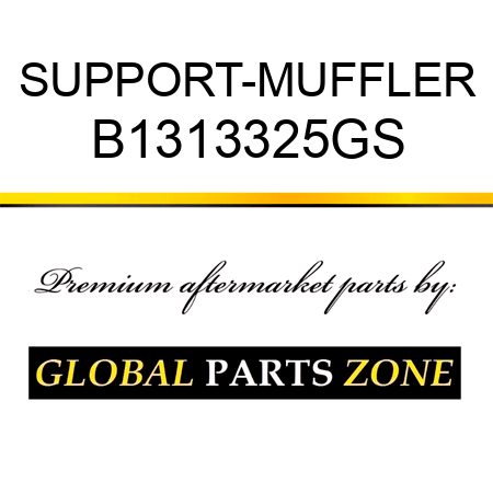 SUPPORT-MUFFLER B1313325GS