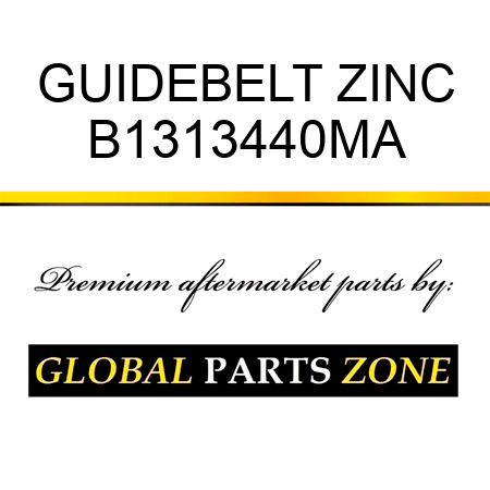 GUIDEBELT ZINC B1313440MA