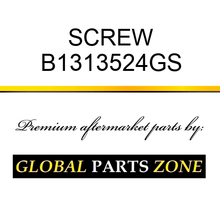 SCREW B1313524GS