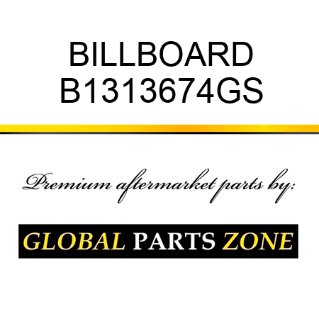 BILLBOARD B1313674GS