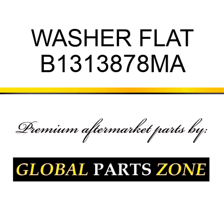 WASHER FLAT B1313878MA