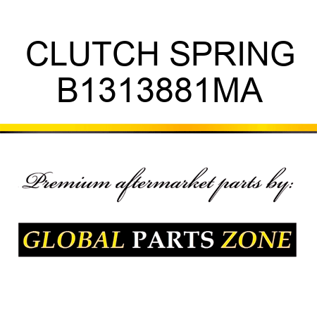 CLUTCH SPRING B1313881MA