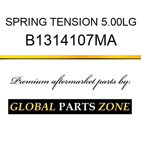 SPRING TENSION 5.00LG B1314107MA