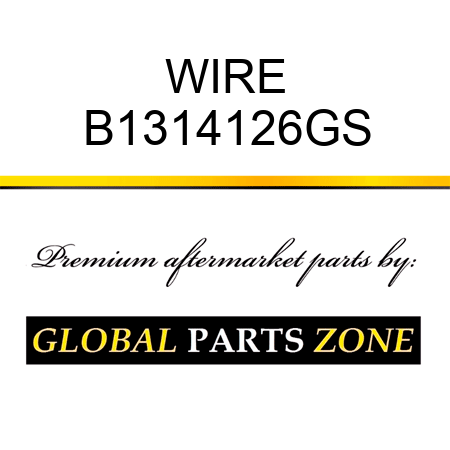 WIRE B1314126GS