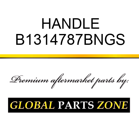 HANDLE B1314787BNGS