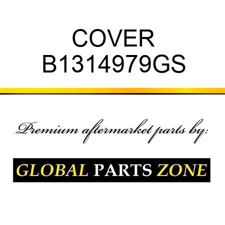 COVER B1314979GS