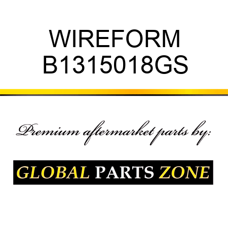 WIREFORM B1315018GS