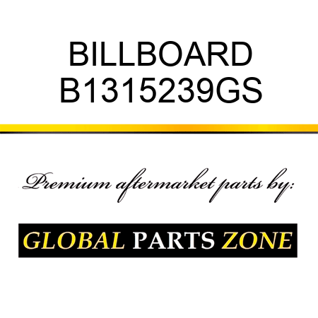 BILLBOARD B1315239GS