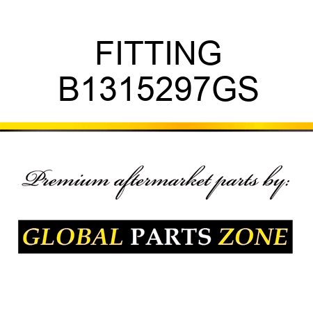 FITTING B1315297GS