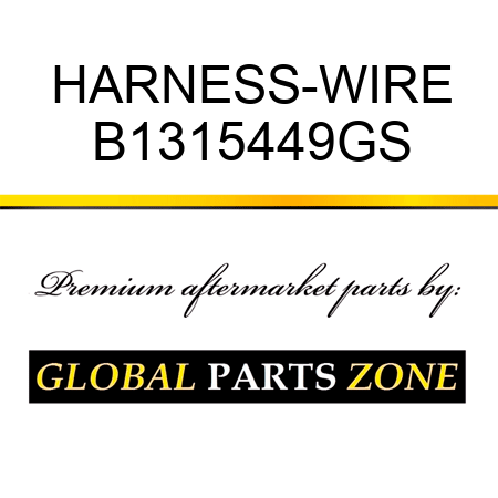 HARNESS-WIRE B1315449GS