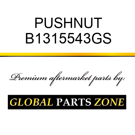 PUSHNUT B1315543GS