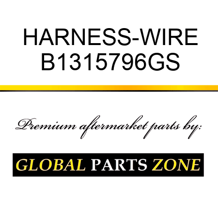 HARNESS-WIRE B1315796GS