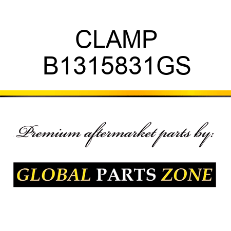 CLAMP B1315831GS