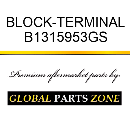 BLOCK-TERMINAL B1315953GS