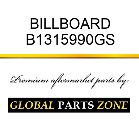 BILLBOARD B1315990GS