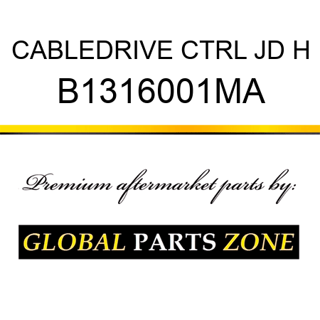 CABLEDRIVE CTRL JD H B1316001MA