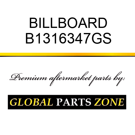 BILLBOARD B1316347GS