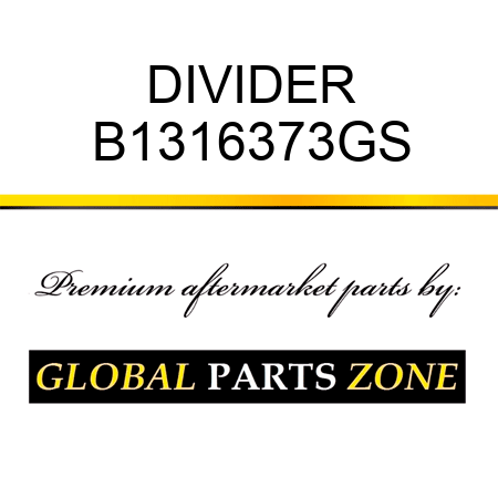 DIVIDER B1316373GS