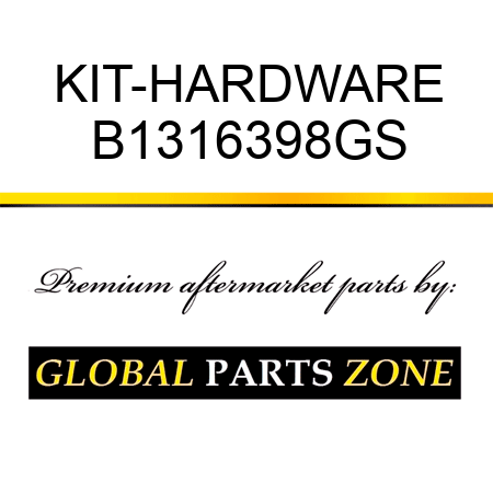 KIT-HARDWARE B1316398GS