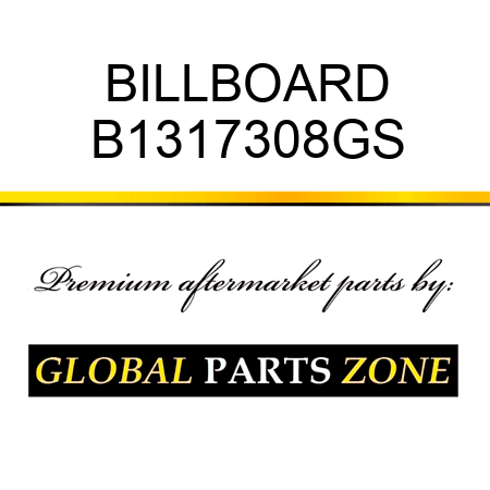 BILLBOARD B1317308GS