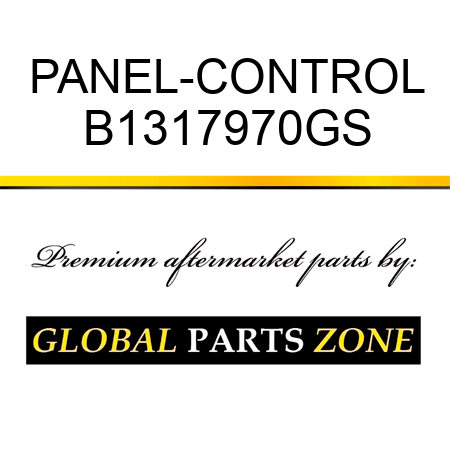 PANEL-CONTROL B1317970GS