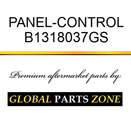 PANEL-CONTROL B1318037GS