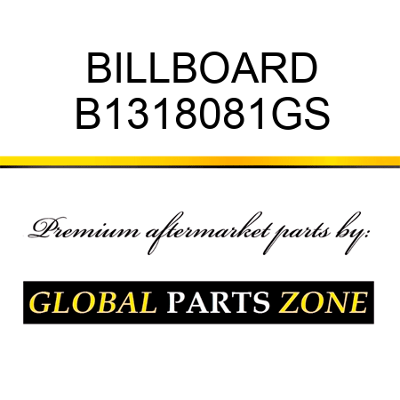 BILLBOARD B1318081GS