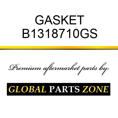 GASKET B1318710GS