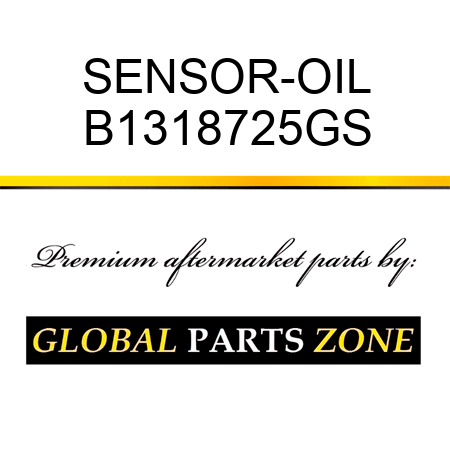 SENSOR-OIL B1318725GS